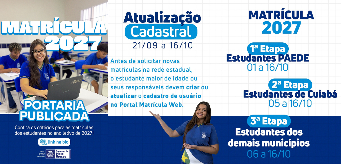 Banner Matrícula 2027
